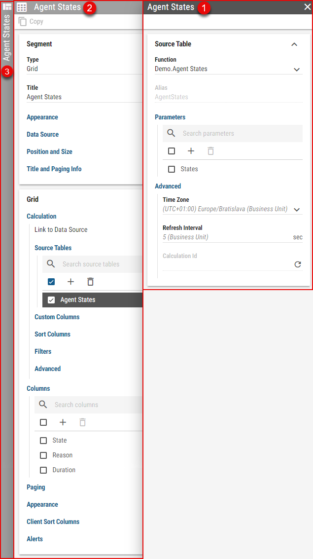 Two Panel Sequence Example Panels — 2Ring Dashboards & Wallboards Documentation